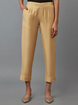 Elleven - Eleven Beige Festive Pants
