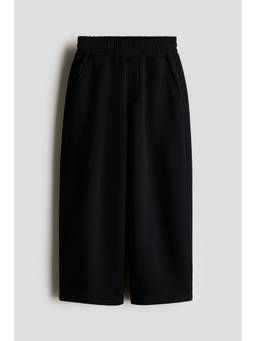 H&M - Boys Black Balloon-Leg Brushed-Inside Track Pant