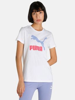 Puma - Classics Logo White T-Shirt