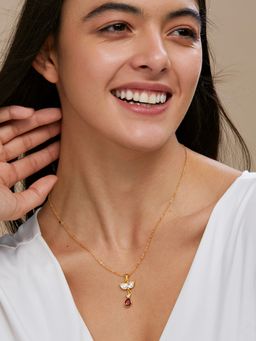 MINUTIAE - Brass Gold-Plated Necklace