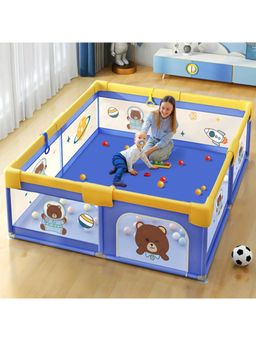 StarAndDaisy - Blue Play Pen for Baby Large Foldable Play Yard