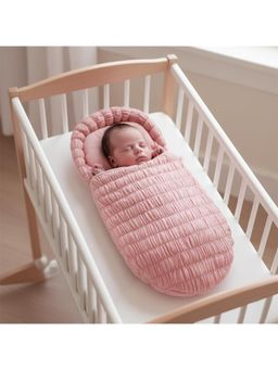 StarAndDaisy - Peach Baby Sleeping Bag for 0-12 Months