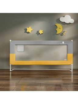 StarAndDaisy - Grey Baby Bed Guard Rail with U- Body Support Frame 1.5 Months