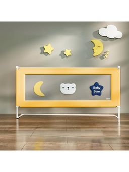 StarAndDaisy - Yellow Baby Bed Guard Rail with U-Body Support Frame - 1.8 Months
