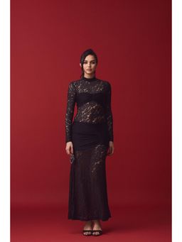 LABEL FROW - Black Alana Gown (Set of 3)