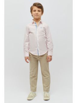 One Friday - Casual Pink Shirt