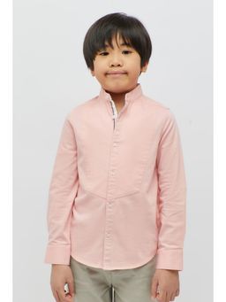 One Friday - Pink Solid Shirt