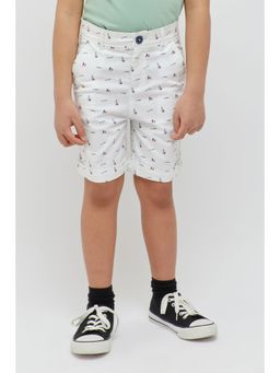 One Friday - Off White Nautical Shorts
