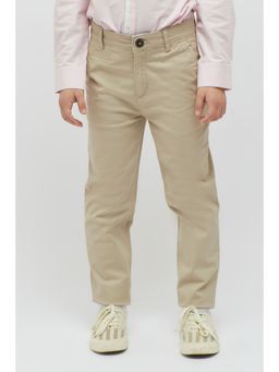 One Friday - Beige Classic Trouser