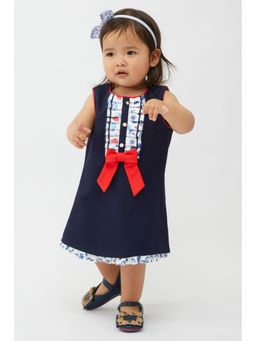 One Friday - Relaxed Navy Blue Dress