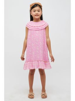 One Friday - Floral Pink Dress