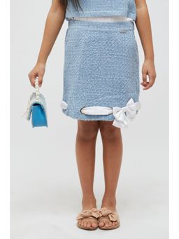 One Friday - Peppy Blue Skirt