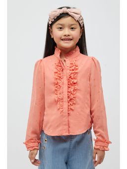 One Friday - Peach Sparkle Shirt