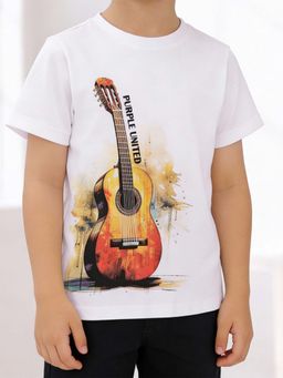 Purple United Kids - Boys Printed T-shirt