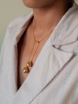 Dhwani Bansal - Boond Gold Pendant