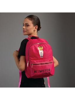 Hamster London - Hot Pink Ted H Limited Edition Medium Backpack