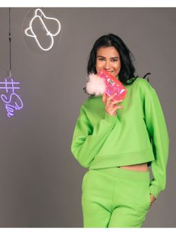 Hamster London - Raver Pink Small Pouch with Pom Pom