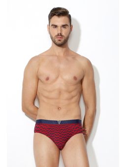 Van Heusen Innerwear - Men 4-Way Stretch & Ultra Soft Briefs - Red