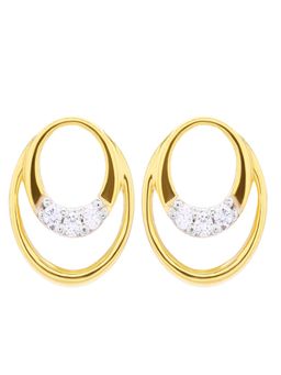 WHP Jewellers - Multi-circle and Multi-Diamond Earring
