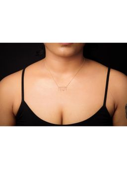 La marque-M - White Dancing Diamond Necklace