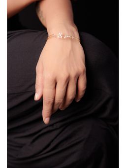 La marque-M - White Array Of Diamond Bracelet