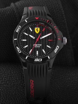 Scuderia Ferrari - PISTA 0840038 Black Dial Watch