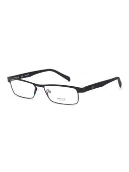 Police - Square VPL237K52531FR Black Medium Eyeglass Frames