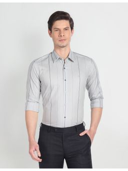 Arrow Newyork - Point Collar Vertical Stripe Shirt
