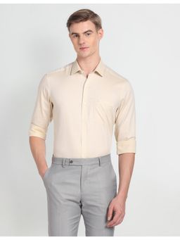 Arrow - Patterned Weave Slim Fit Shirt