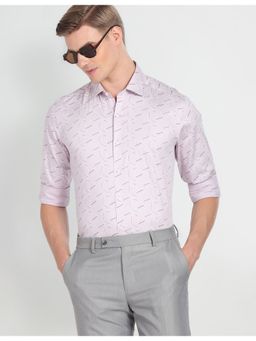 Arrow - Geometric Print Twill Shirt