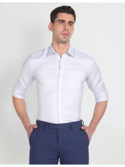 Arrow - Tartan Check Slim Fit Auto Press Shirt