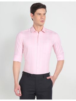 Arrow - Tartan Check Cotton Formal Shirt