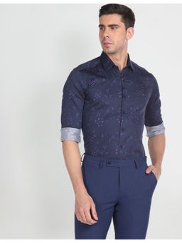 Arrow - Cutaway Collar Floral Print Shirt