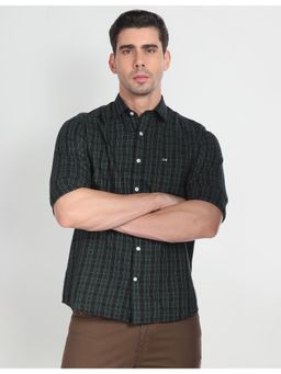 Arrow Sports - Cutaway Collar Tartan Check Shirt