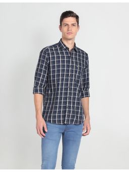 Arrow Sports - Tartan Check Slim Fit Shirt