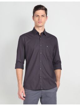 Arrow Sports - Solid Slim Fit Casual Shirt