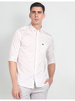 Arrow Sports - Geometric Print Cotton Casual Shirt