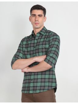 Arrow Sports - Tartan Check Cotton Casual Shirt