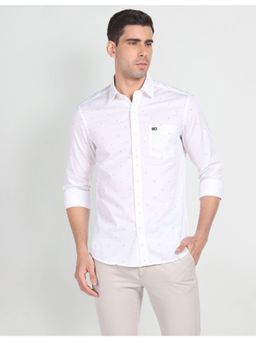 Arrow Sports - Brand Print Slim Fit Shirt