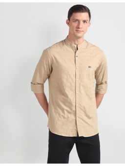 Arrow - Horizontal Stripe Cotton Shirt