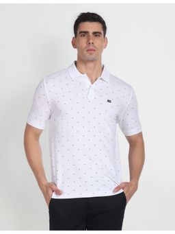 Arrow Sports - Brand Print Cotton Polo Shirt