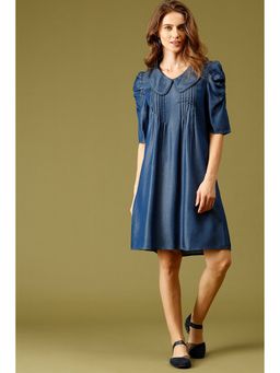 Gipsy - Navy Fashion Denim Dresses