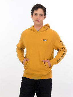 American Eagle - Yellow Printed Sweatshirt