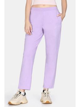 Zivame - 2 Mile Fashion Knit Cotton Loungewear Bottom - Lilac Breeze