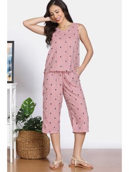 Zivame - 2 Mile Fashion Capri With Top - Antique White