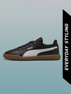 Puma Unisex Club Kayzer Black Sneakers - Image 1