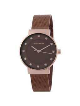 Giordano - Brown Dial Analog Wrist Watch for Women - A2062