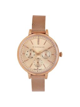 Giordano - Rose Gold Dial Analog Wrist Watch for Women - GD-2047