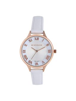 Giordano - White Dial Analog Wrist Watch for Women - GD-2049