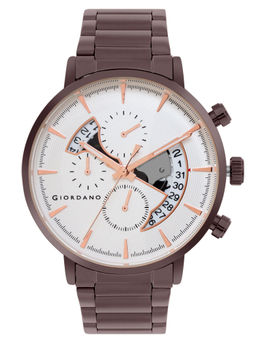 Giordano - White Dial Analog Wrist Watch for Men - GD-50010